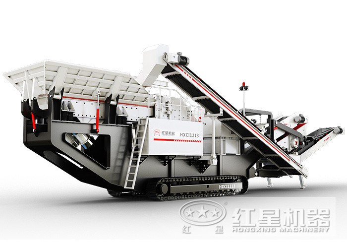 履帶式移動破碎機——履帶液壓驅(qū)動，一體化作業(yè)效率更高