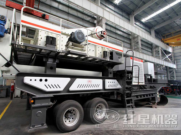 小型車載移動(dòng)石料破碎機(jī)_小投資，大收益