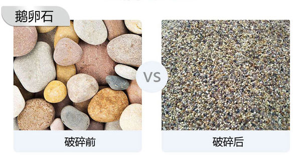 鵝卵石破碎能做石子嗎？會(huì)用到哪些設(shè)備？