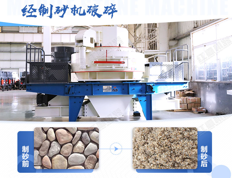 制砂機(jī)的沙子質(zhì)量如何？能否用于混凝土路面？