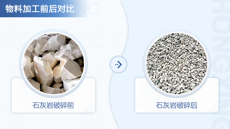 處理石灰?guī)r的日產(chǎn)500方砂石生產(chǎn)線機(jī)器怎樣配？